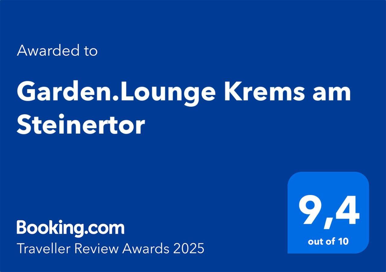 Garden.Lounge Krems Am Steinertor Apartment Ngoại thất bức ảnh